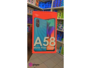 Itel A58 Price and Full Specifications