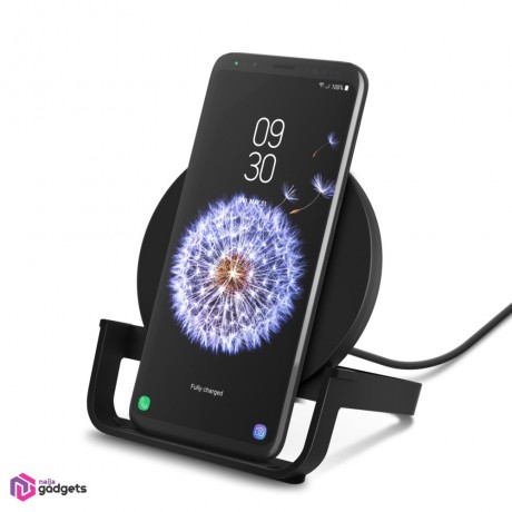 belkin-wireless-charging-stand-10w-black-with-power-supply-unit-big-0