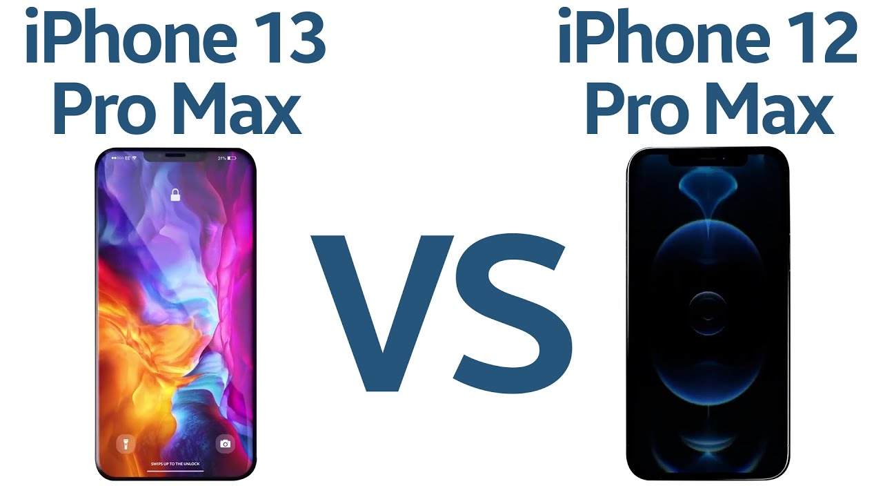 iPhone 12 Pro Max vs iPhone 13 Pro Max