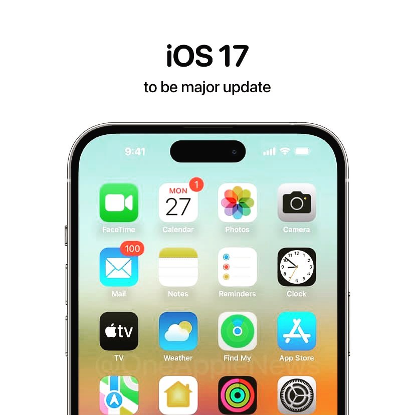 Apple ios 17 major updates